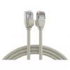 EFB Elektronik Cavo Patch RJ45 Cat.6A U/FTP TPE 4mm Ultraflex Grigio 1m