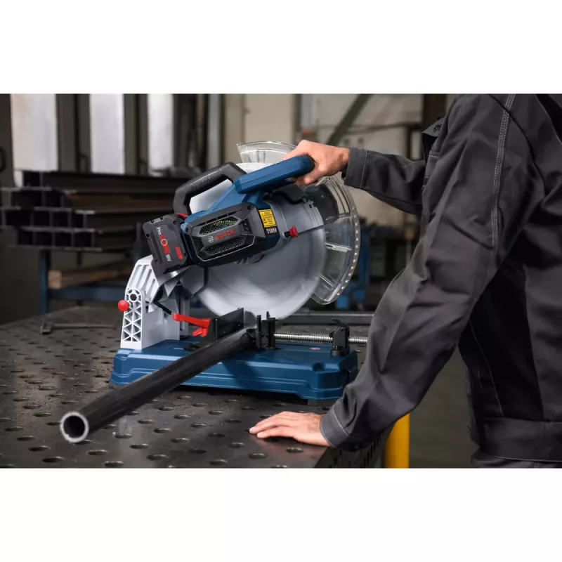 Bosch GCD 18V-355 Professional Troncatrice a Batteria per Metallo, 18 V, Lama 355 mm, solo apparecchio (Blu)