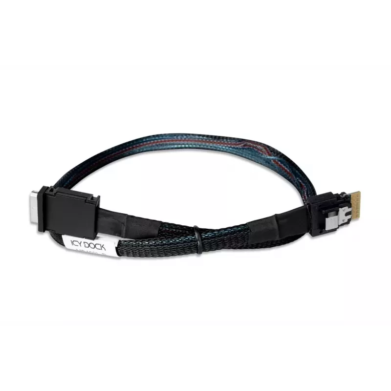 IcyBox IcyDock cavo SlimSAS 4i a OCuLink 4i, PCIe 4.0, 0,5 m