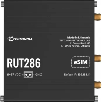 Teltonika RUT286 router industriale 4G/LTE/3G RS232 RS485 Global POE