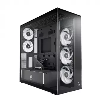 ARCTIC Xtender case PC Midi-Tower, ATX, nero, vetro temperato