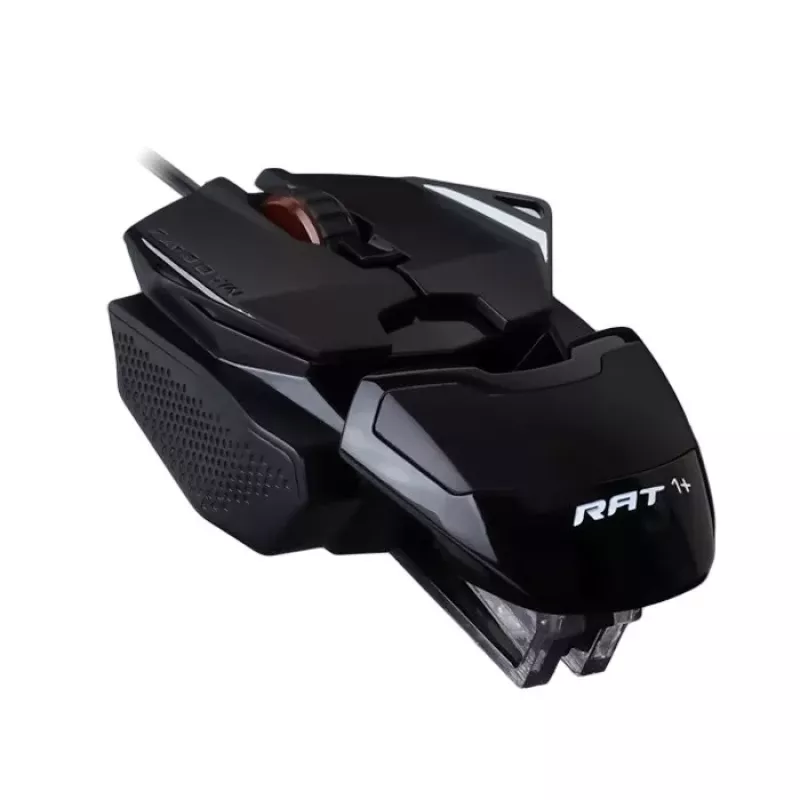 Mad Catz THE AUTHENTIC R.A.T. 1+ mouse gaming (MR01MCINBL000-0) - nero/rosso