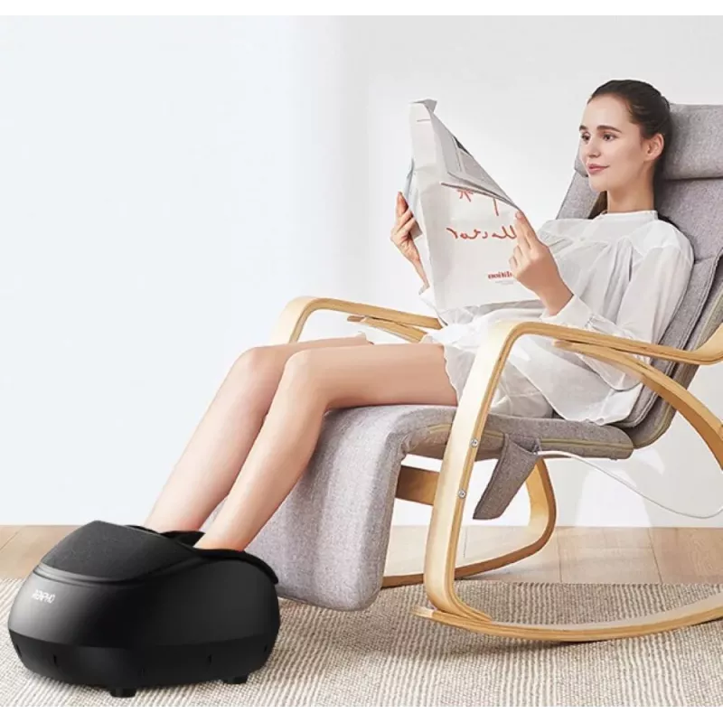 RENPHO massaggiatore shiatsu per piedi per fascite plantare, nero