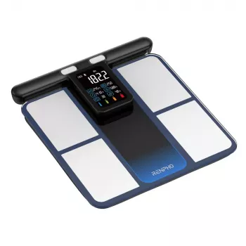 RENPHO MorphoScan MSC01 bilancia, nero/argento, USB-C, Bluetooth