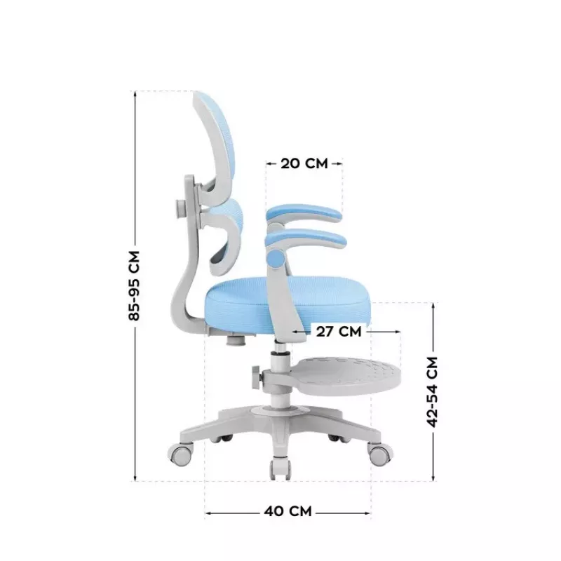 MARK ADLER Junior 4.4 sedia girevole blu