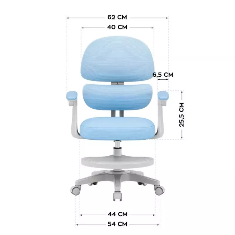 MARK ADLER Junior 4.4 sedia girevole blu