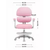 MARK ADLER Junior 4.4 sedia girevole da scrivania rosa