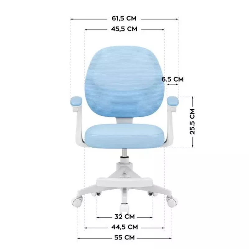 MARK ADLER Junior 3.1 sedia girevole blu