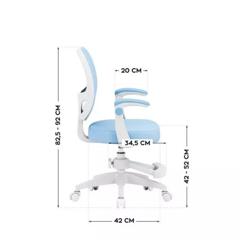 MARK ADLER Junior 3.1 sedia girevole blu