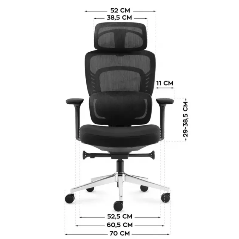MARK ADLER Visioner 6.1 Black N sedia da ufficio