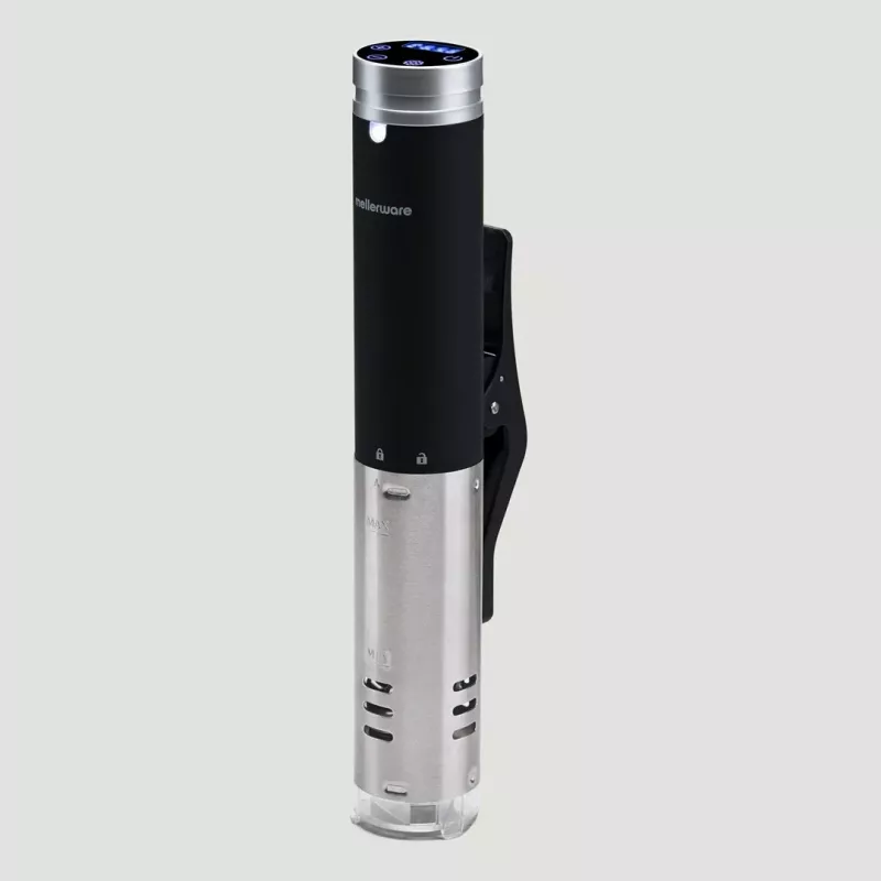Mellerware Cheffy sous vide nero, acciaio inox