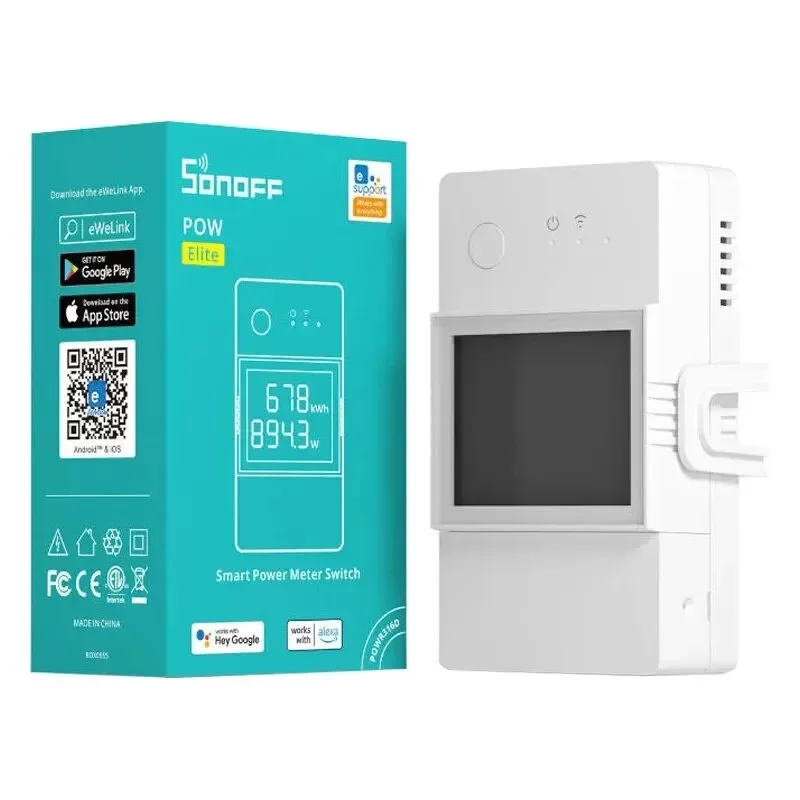 Sonoff POWR316D Interruttore smart WiFi con misuratore di consumo