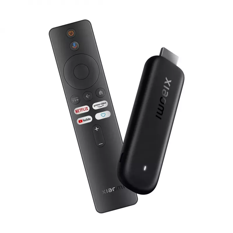 Xiaomi TV Stick HD (2nd Gen) - lettore multimediale in streaming 1080p, Android TV 11, 1GB RAM, 8GB memoria, Bluetooth 5.0, nero