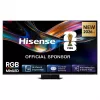 Hisense 65UR9DS Smart TV 65 pollici 4K UHD RGB MiniLED, 3840x2160, 170 Hz, 6 ms, HDR, HDMI, USB-C, LAN, WiFi, Bluetooth, nero/grigio