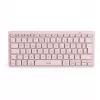 Inateck tastiera Bluetooth QWERTZ rosa - tastiera sottile e portatile per Windows, macOS, iOS, Android