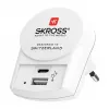 SKROSS Pro+ USB AC30PD adattatore da viaggio universale con 30W USB-C PD e USB-A