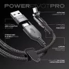 STATIK PowerPivot Pro cavo USB-C su USB-C intrecciato in nylon 3m nero
