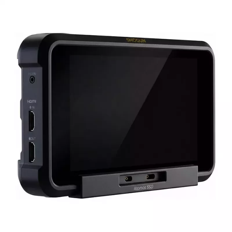 Atomos Shogun 7 ATOMSHG701 monitor/registratore da 7,2 pollici, 4K 3840x2160 60 fps, display 1920x1080, nero