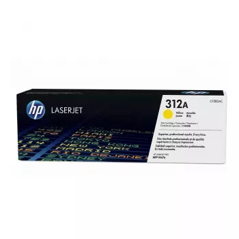 HP 312A (CF382AC) cartuccia toner originale, giallo, 2.700 pagine