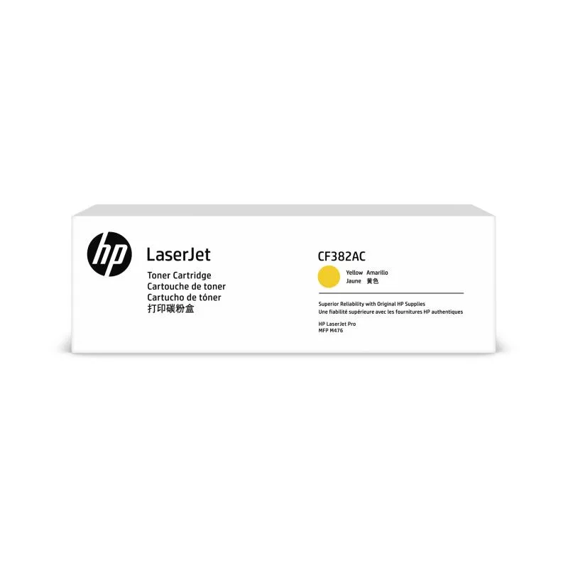 HP 312A (CF382AC) cartuccia toner originale, giallo, 2.700 pagine