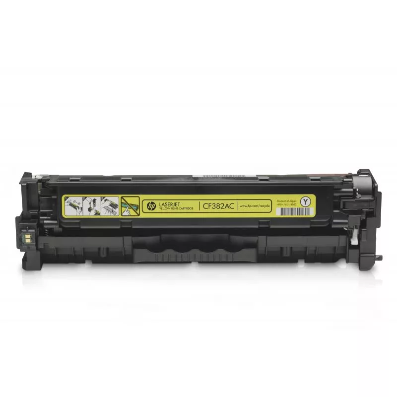 HP 312A (CF382AC) cartuccia toner originale, giallo, 2.700 pagine