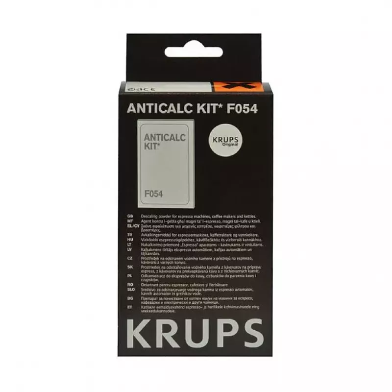 Krups F054001B polvere anticalcare 2 x 10g bustine per macchine da caffè