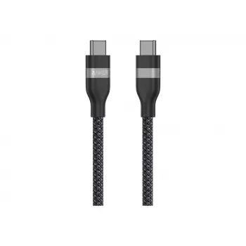 Anker cavo di ricarica rapida USB C to USB C 240W Upcycled-Braided A82E2 (1,8 m, nero)