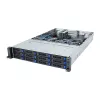Giga Computing GigaByte R263-S30-AAH2 server barebone rackmount 2U, Intel di 5ª/4ª generazione, 12 vani da 3,5/2,5 pollici, 2 alimentatori da 1300 W