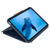 Logitech Rugged Combo 4 Touch custodia con tastiera e trackpad per Apple iPad 10ª generazione - Classic Blue - Pan Nordic QWERTY