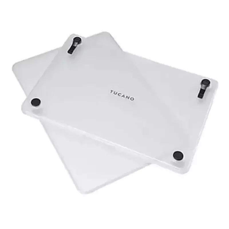 TUCANO Nido Custodia rigida per MacBook Neo da 13 pollici, Trasparente