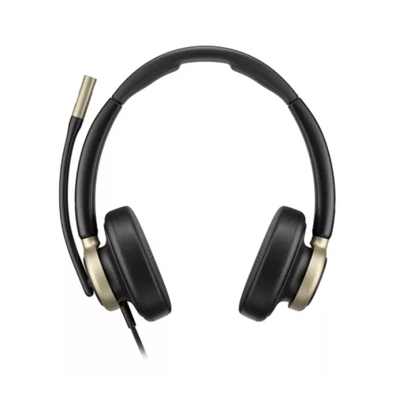 HP Poly Mission 825 cuffie stereo USB con filo con ANC - nero