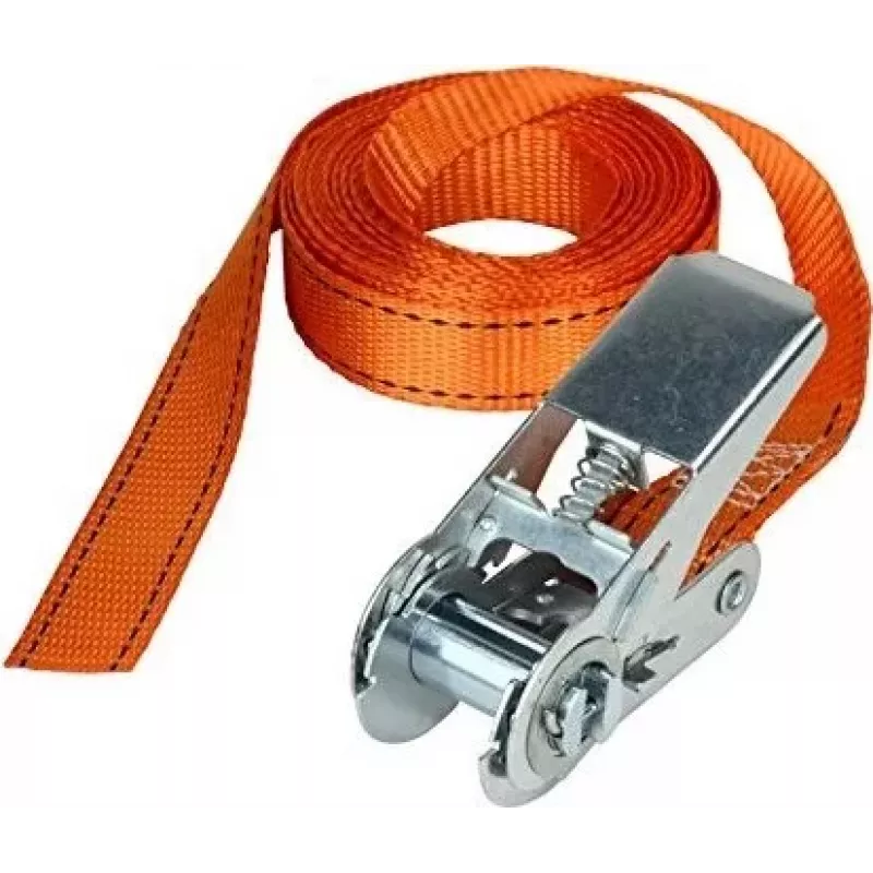 Master Lock cinghia di ancoraggio a cricchetto 3209EURDAT - 5m, 400kg WLL, arancione