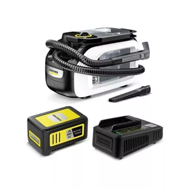Kärcher SE 3-18 Compact Home Set con batteria, pulitore a iniezione-estrazione, 5 Ah (1.081-508.0)