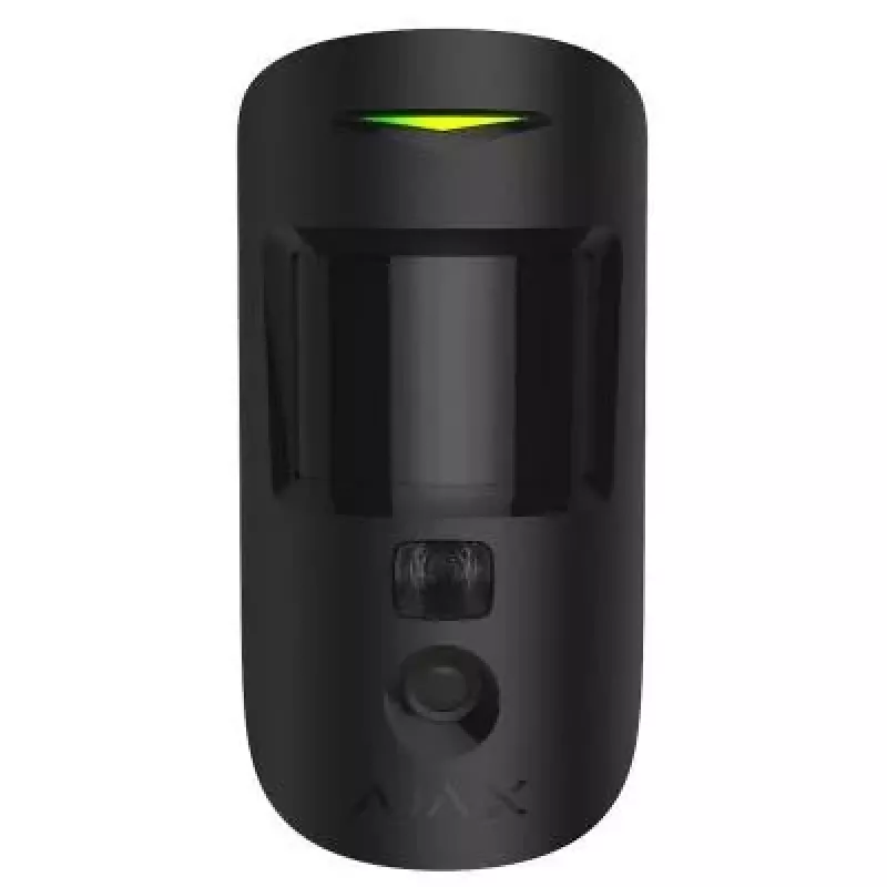 AJAX MotionCam HD rilevatore di movimento wireless con telecamera, nero (PHOD 118275)