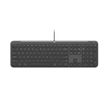Logitech Signature Slim Wired K620 for Business, layout svizzero, grafite