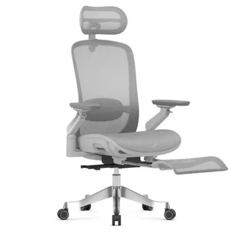 MARK ADLER Leadpro 8.7 sedia da ufficio grigio con poggiatesta e meccanismo basculante