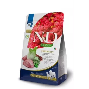FARMINA N&D Quinoa Digestion Adult Medium Maxi agnello cibo secco per cani - 7 kg