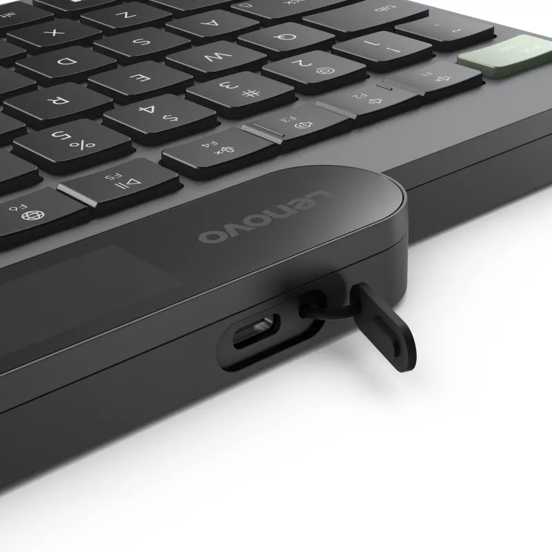 Lenovo tastiera Bluetooth auto-ricaricante lituana nera