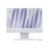 Apple iMac 24 pollici 4.5K Retina, Apple M4 CPU 8C, GPU 8C/16GB/256GB SSD/argento/tastiera russa