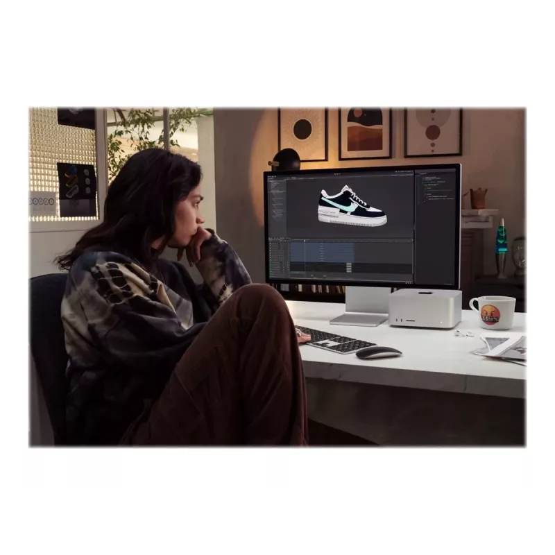 Apple Studio Display 27 pollici 5K vetro Nano-Texture supporto inclinabile argento