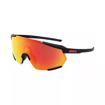 100% Racetrap 3.0 HiPER Lens Soft Tact Black occhiali da sole performance