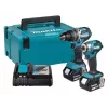 MAKITA SET COMBINATO A BATTERIA DLX2575TJ 2X5AH 18V