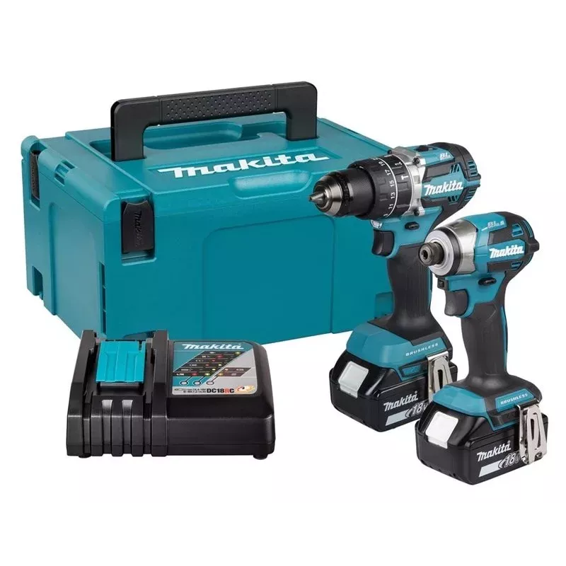 MAKITA SET COMBINATO A BATTERIA DLX2575TJ 2X5AH 18V