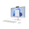 HP All-in-One 24-cr0068nf, Intel Processor N300, 8GB RAM, 256GB SSD, display FHD da 23,8 pollici, Windows 11 Home, Starry White (ricondizionato)