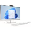 HP All-in-One 27-cr0049nf PC desktop, AMD Ryzen 5 7520U, 16 GB RAM, 512 GB SSD, display Full HD IPS da 27 pollici, Windows 11 Home, nero (ricondizionato)