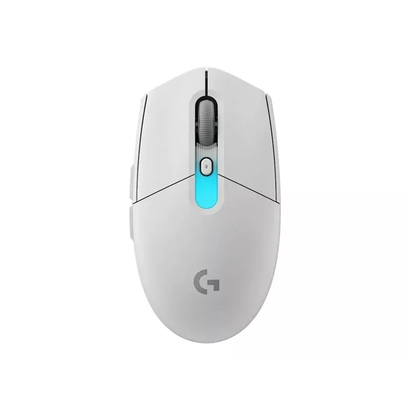 Logitech G305 X SUPERLIGHT Mouse Gaming Wireless - bianco - 2,4 GHz - 12000 DPI
