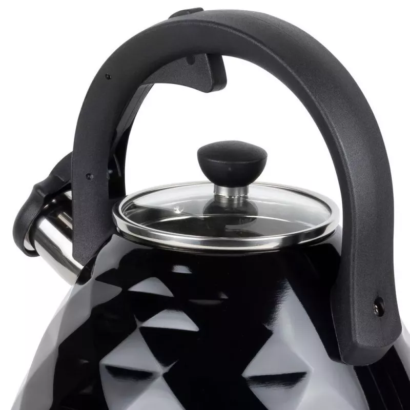 RESTO bollitore fischietto 3L acciaio inossidabile argento/nero 90610