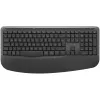 Logitech Signature Comfort Plus MK880 Combo Wireless - Grafite - US International - Bluetooth - 973