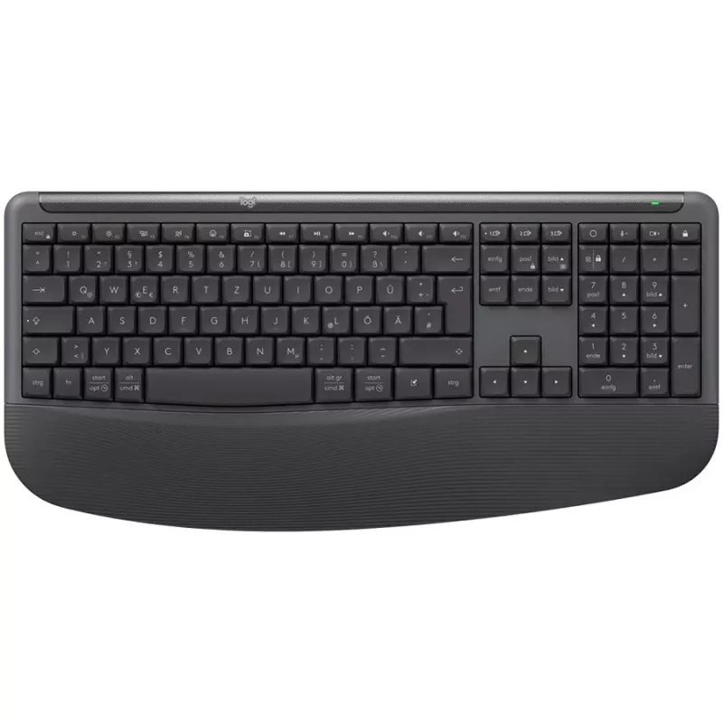 Logitech Signature Comfort Plus MK880 Combo Wireless - Grafite - US International - Bluetooth - 973