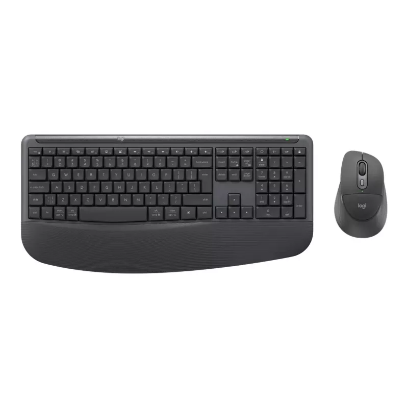 Logitech MK880 For Business Combo Tastiera e Mouse Wireless - Grafite - US International - 2,4GHz/BT